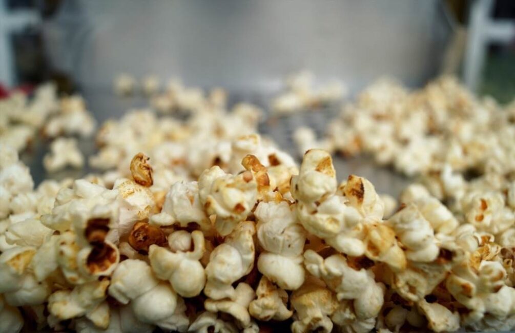 popcorn z masłem